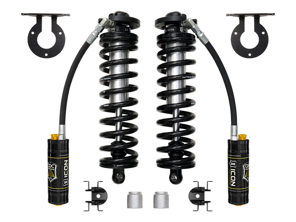 2023-2025 Powerstroke ICON 2.5 RR CDCV Front Coilover Kit (ICO61723C)