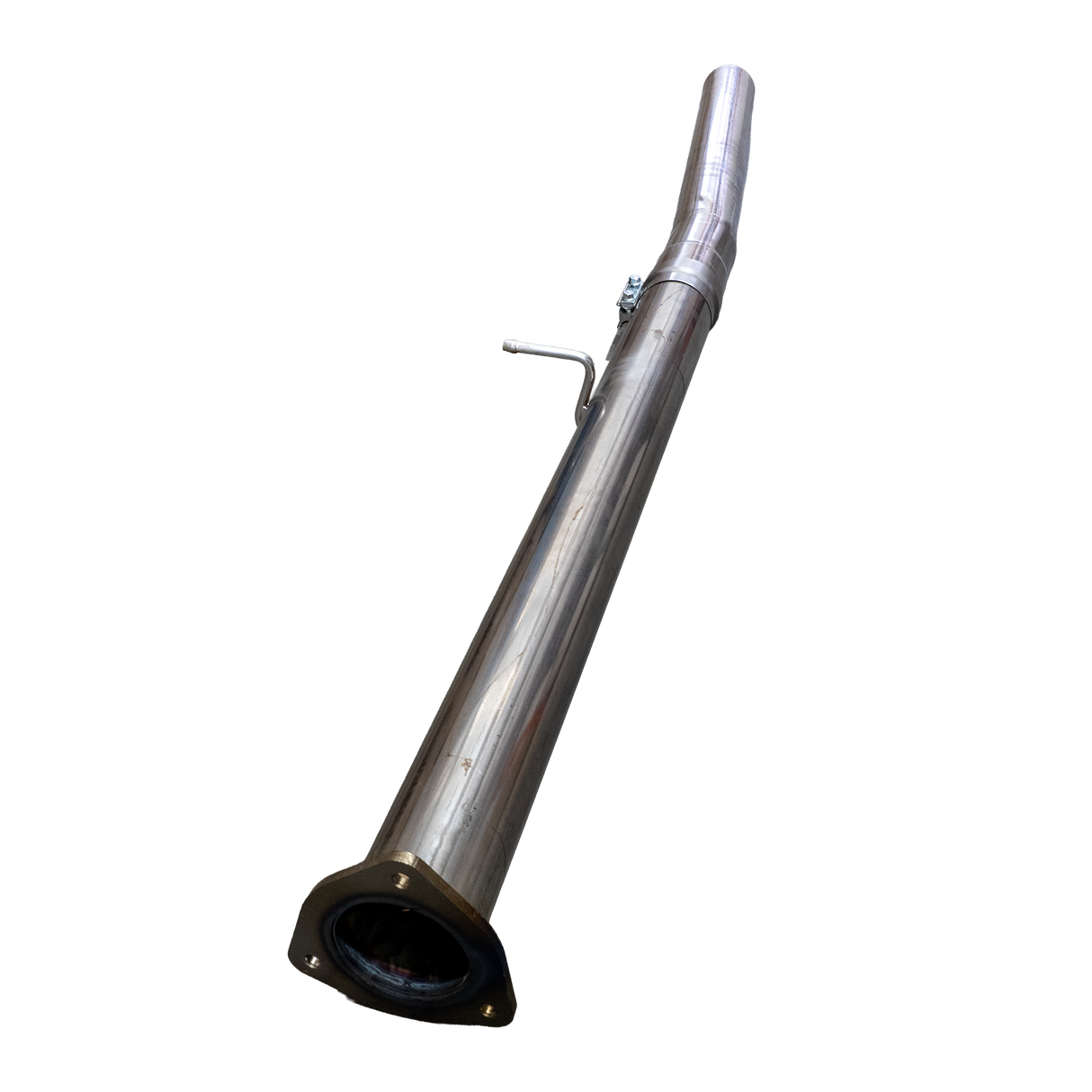 2013-2018 Cummins 4" SS Cat & DPF Delete Pipe - No Muffler - Delete Pipe - Dirty Diesel Customs