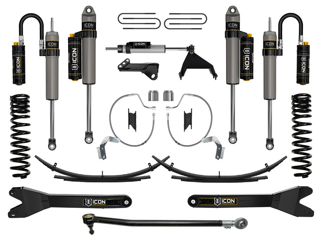 2023-2025 Powerstroke ICON Front and Rear Lift Kit (ICOK65904RL)