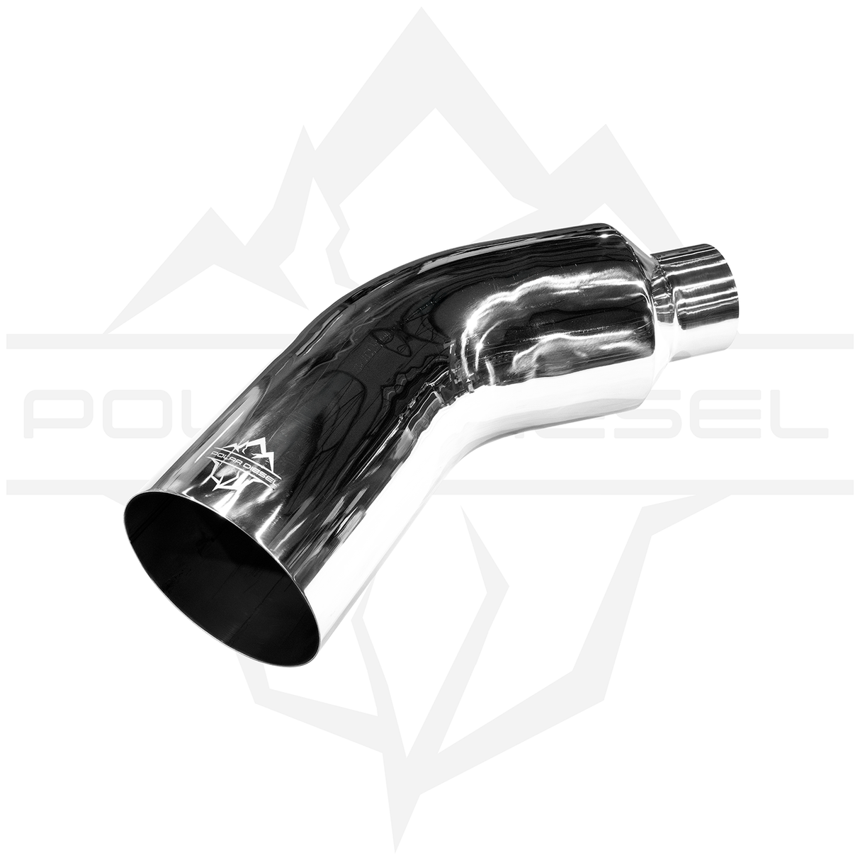 Polar Diesel Polished 304SS Exhaust Elbow