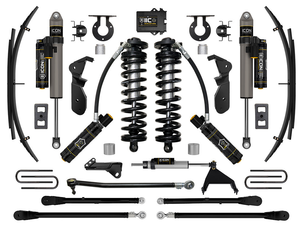 2023-2025 Powerstroke ICON 2.5 Front and Rear Lift Kit (ICOK63206L)