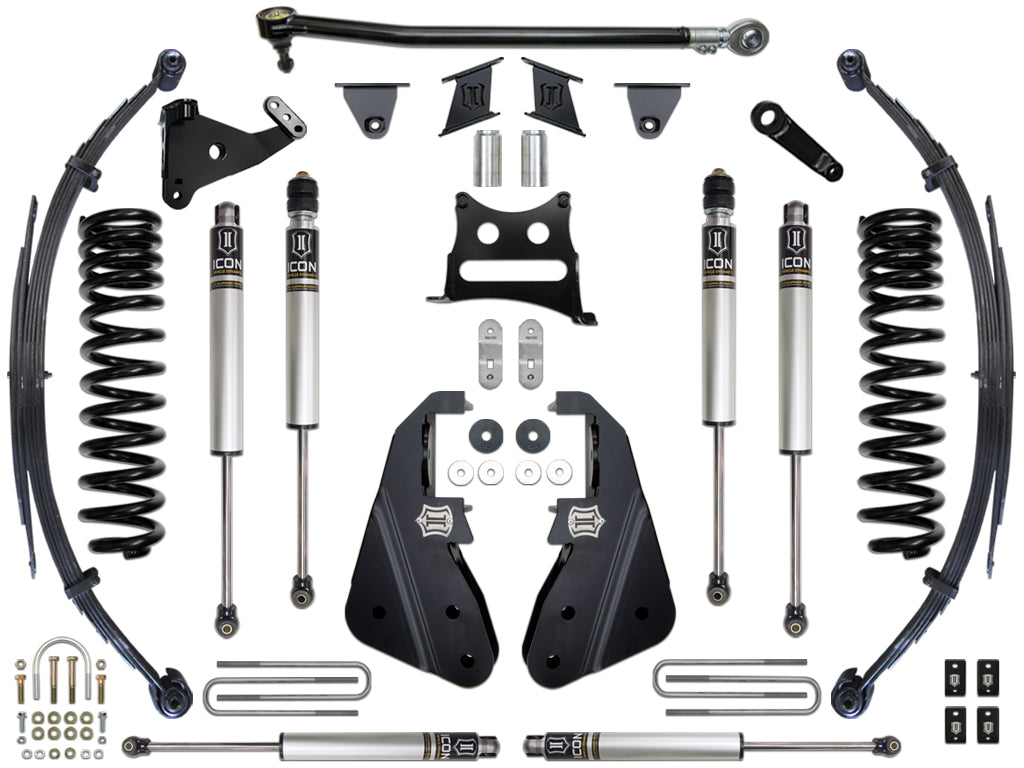 2017-2022 Powerstroke ICON Front and Rear Lift Kit (ICOK67111)