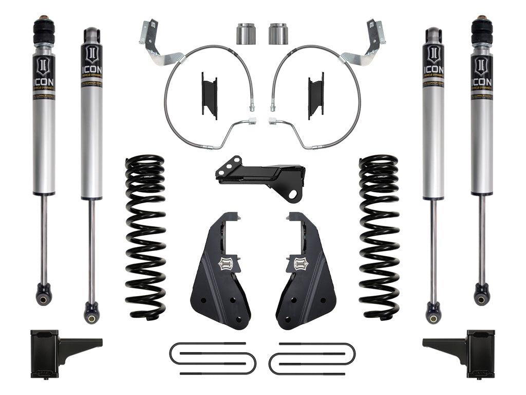 2023-2025 Powerstroke ICON Front and Rear Lift Kit (ICOK64531)