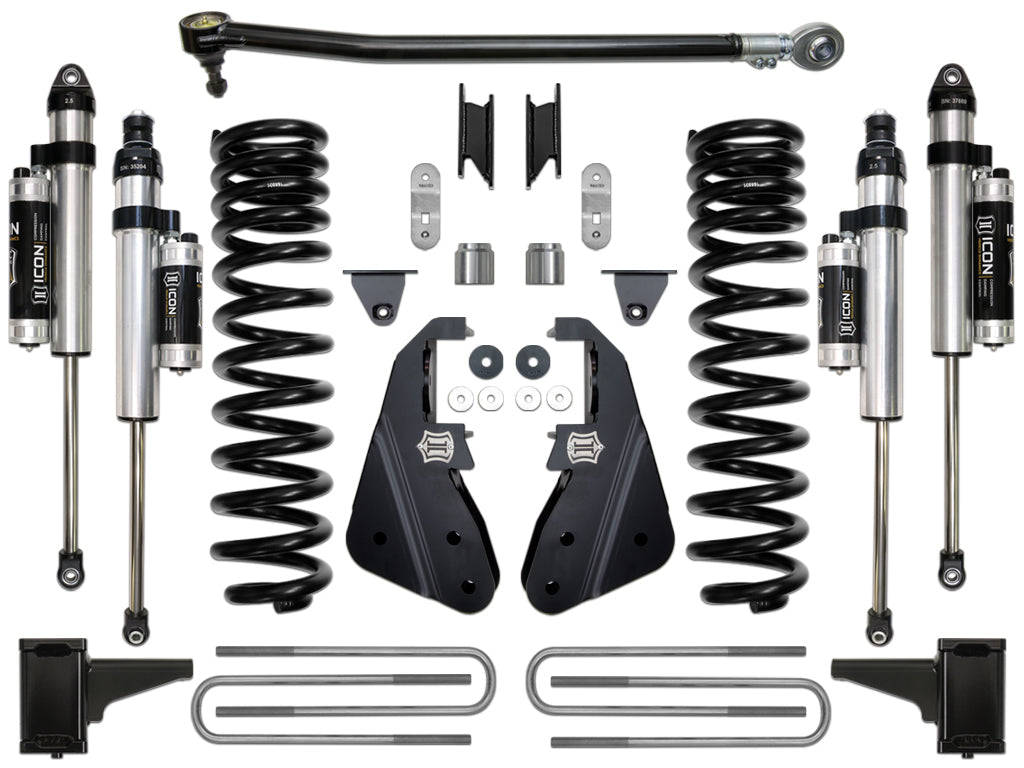 2017-2019 Powerstroke ICON Front and Rear Lift Kit (ICOK64513)