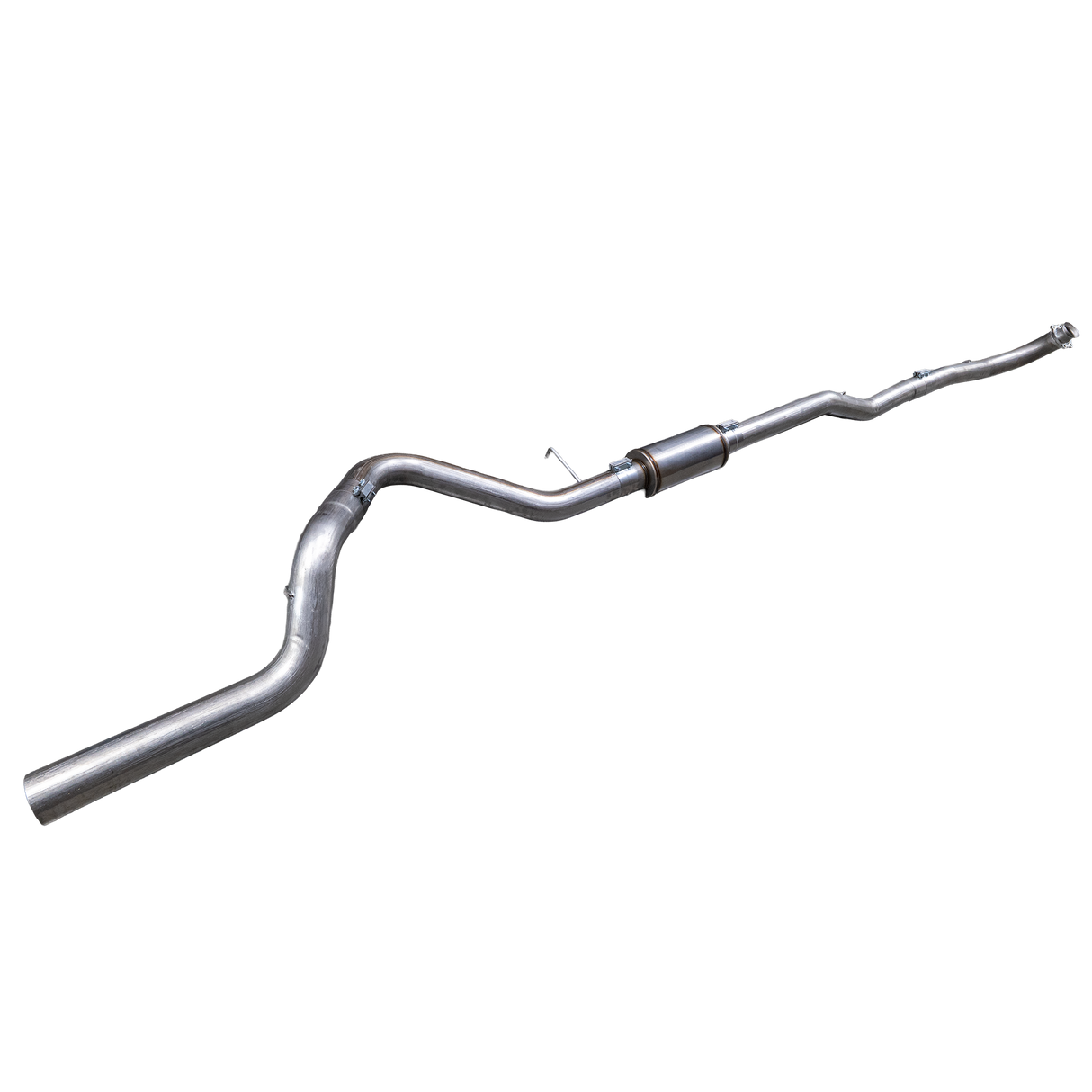 2017-2019 Duramax 4" SS Downpipe Back Exhaust System - w/ Muffler (DDC-4GM17M)