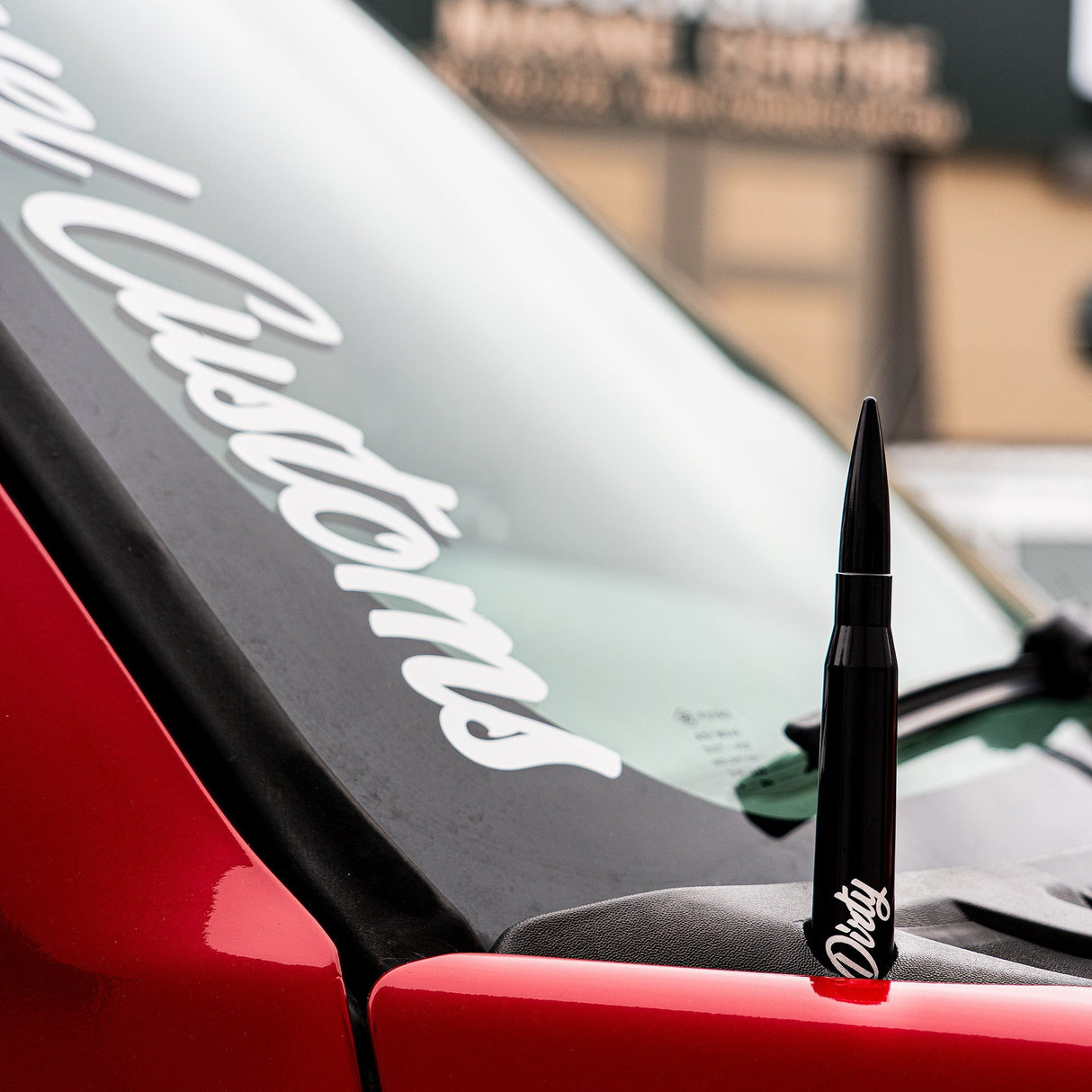 50 Cal. Bullet Antenna (DDC-EXT-A011)-Antenna-Dirty Diesel Customs-Dirty Diesel Customs