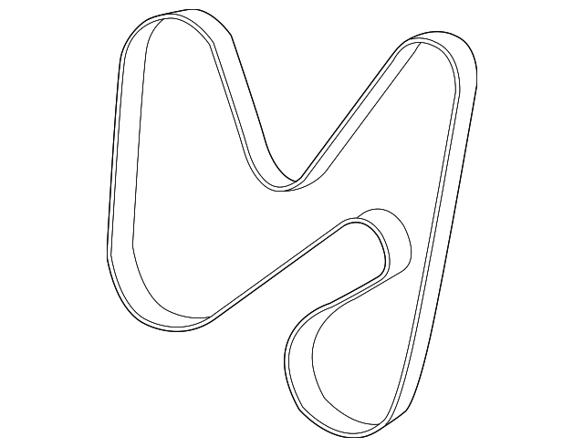 2003-2012 Cummins Serpentine Belt (53041138AE) view 3