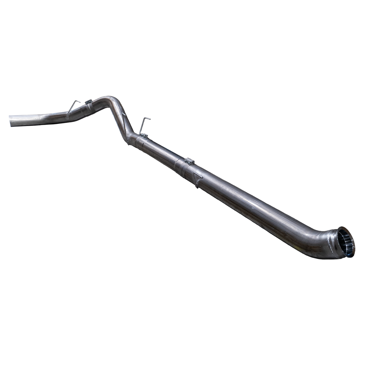 2019+ Cummins 5" SS Flexpipe Back Exhaust System - No Muffler (DDC-5D19)