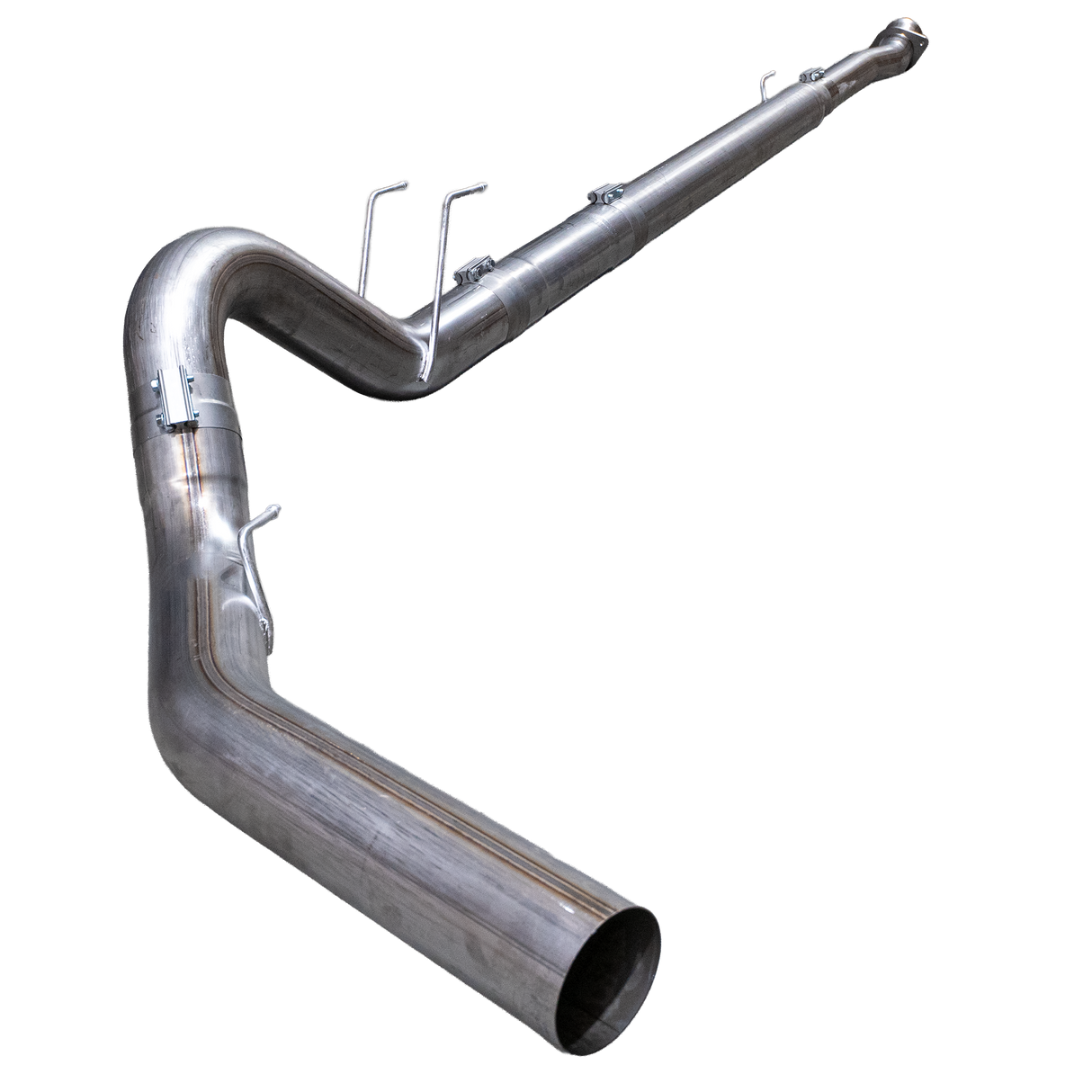 2020-2022 Powerstroke 5" SS Downpipe Back Exhaust System - w Muffler (DDC-5F20)