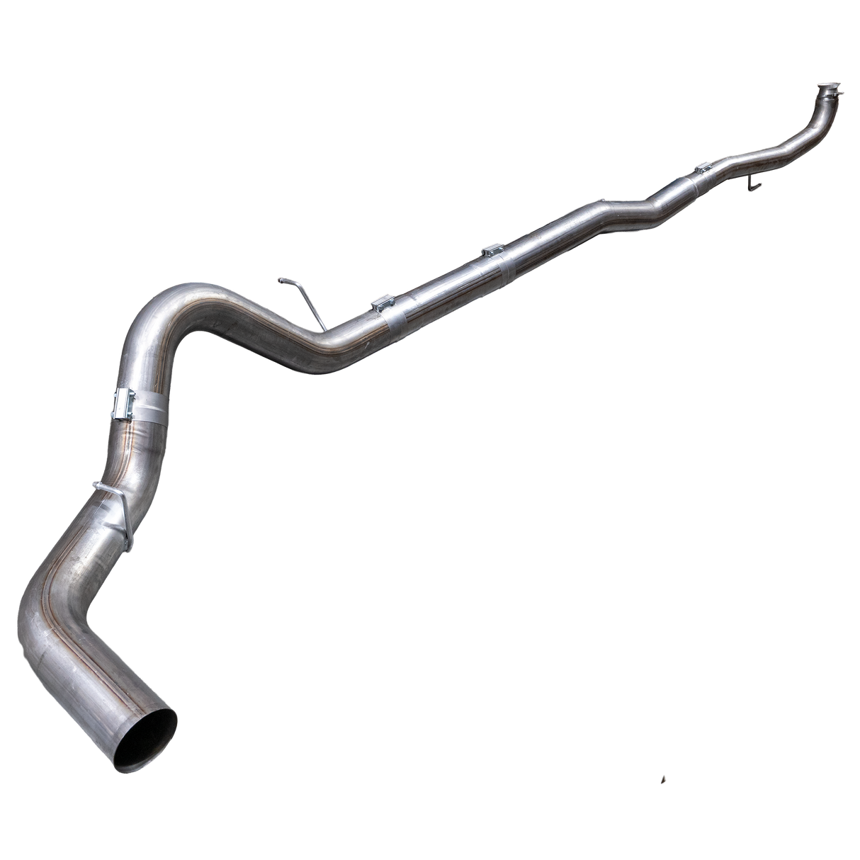 2020-2025 Duramax 5" SS Downpipe Back Exhaust System - No Muffler (DDC-5GM20)