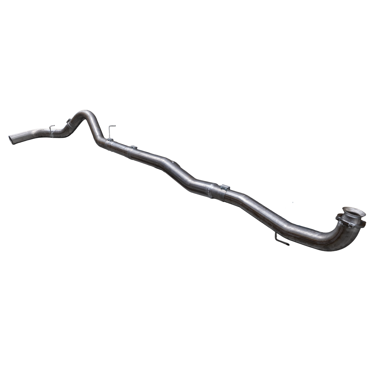 2020-2025 Duramax 5" SS Downpipe Back Exhaust System - No Muffler (DDC-5GM20)