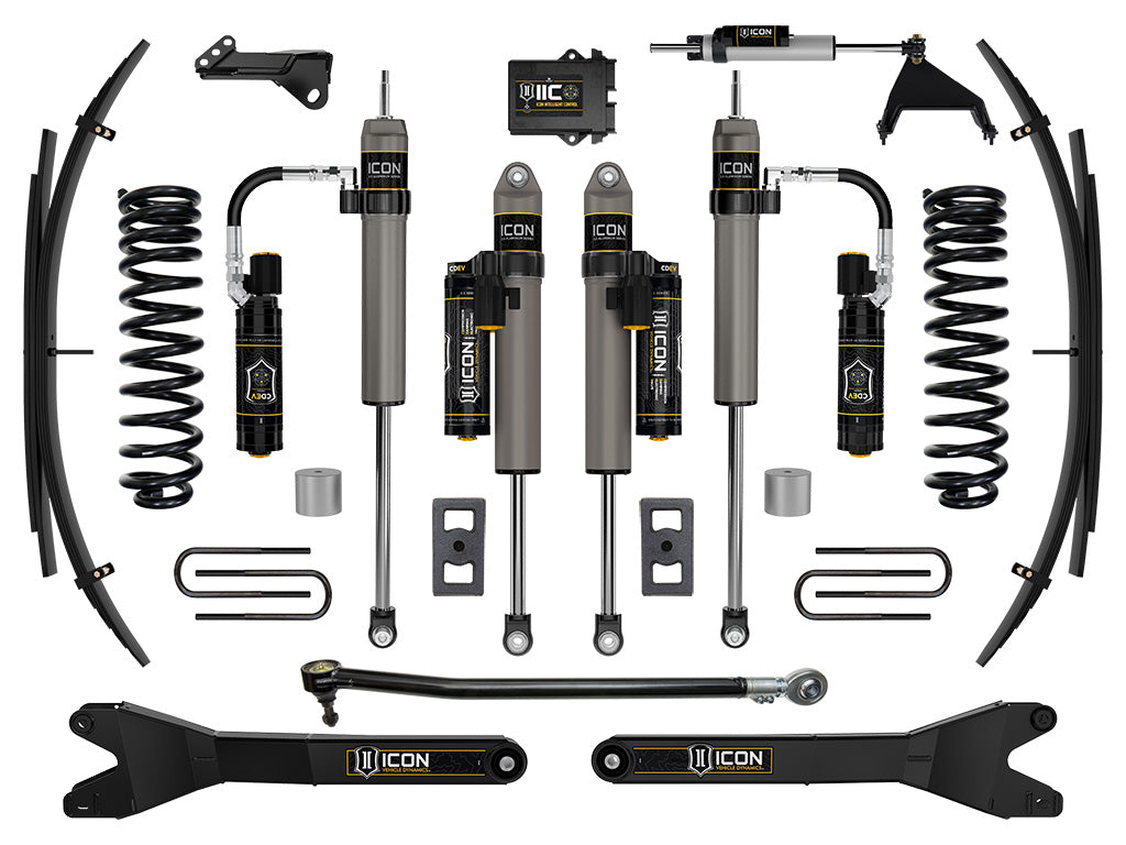 2023-2025 Powerstroke ICON 2.5 Front and Rear Lift Kit (ICOK65919RL)