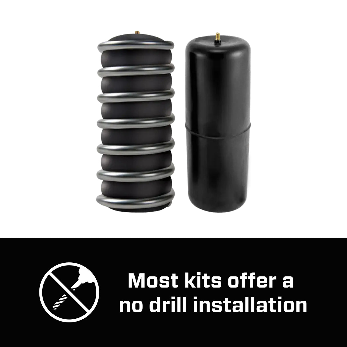 2019-2023 EcoDiesel Air Lift 1000 HD Coil Spring Air Spring Kit (60828HD)