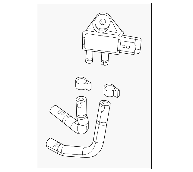 2020-2023 EcoDiesel Oil Pressure Sensor (68211254AA) view 4