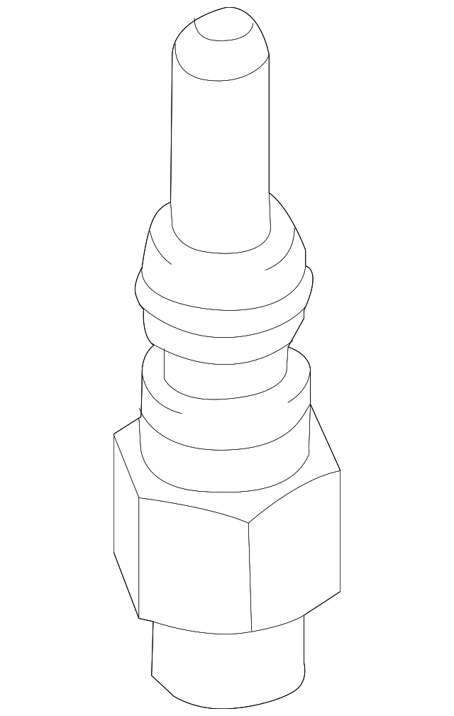 2014-2019 EcoDiesel Glow Plug (68460484AB) view 2