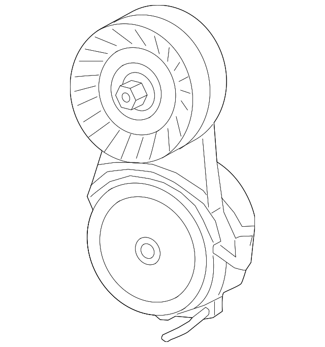 2020-2023 EcoDiesel Belt Tensioner (68490063AA)
