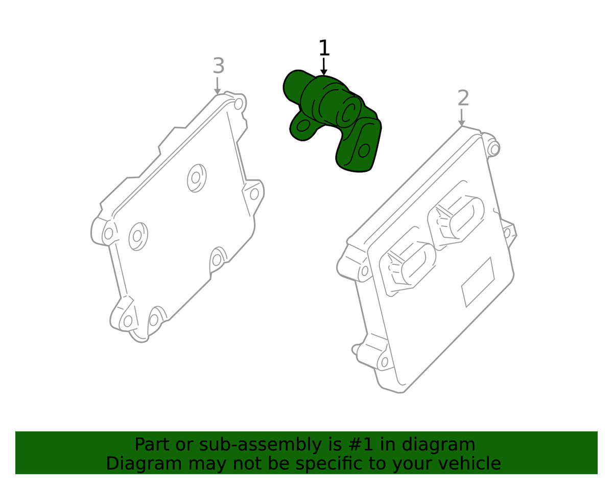 2003-2018 Cummins Camshaft Position Sensor (68526830AB) view 6