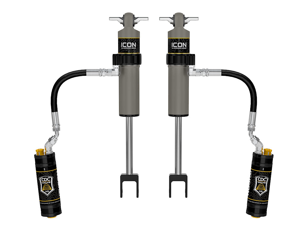 2011-2026 Duramax ICON 2.5 RR CDCV Front Shock Kit (ICO71707CP)