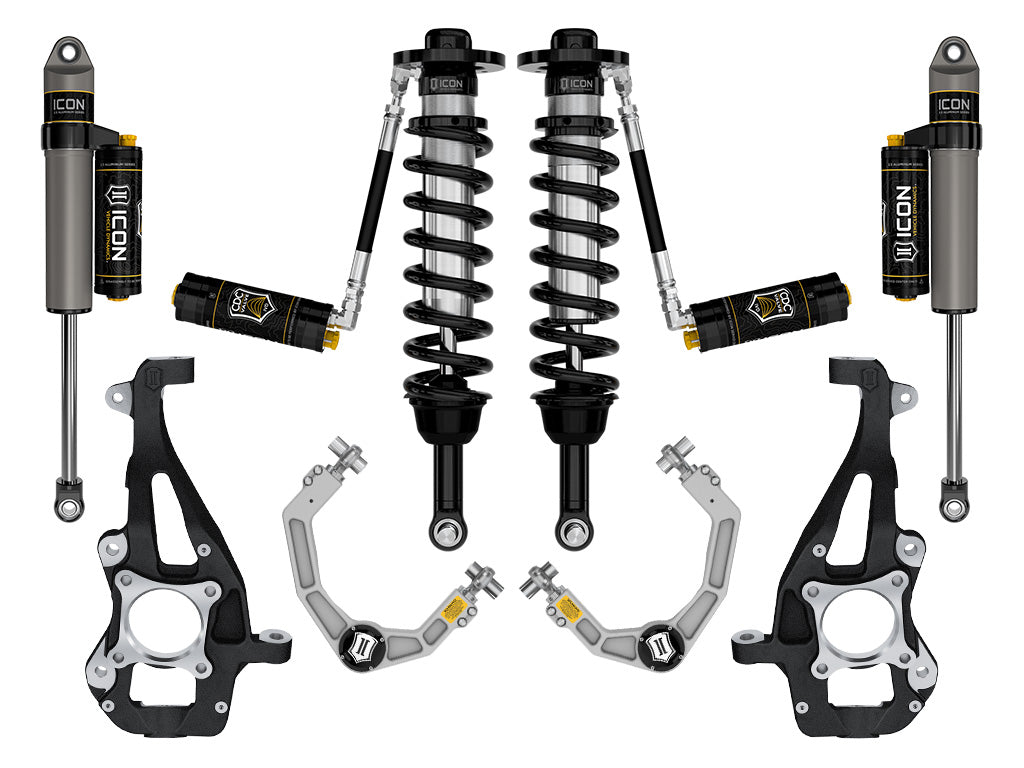 2021-2025 F-150 ICON CDCV Front and Rear Lift Kit (ICOK93144)