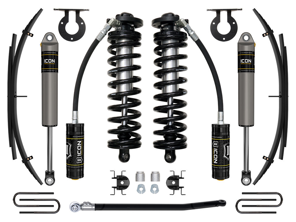 2011-2016 Powerstroke ICON 2.5 Front and Rear Lift Kit (ICOK63192)