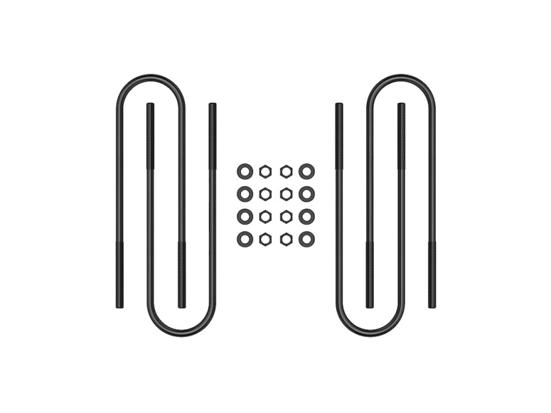 1999-2010 Powerstroke Rear 17" U-Bolt Kit (ICO37002)
