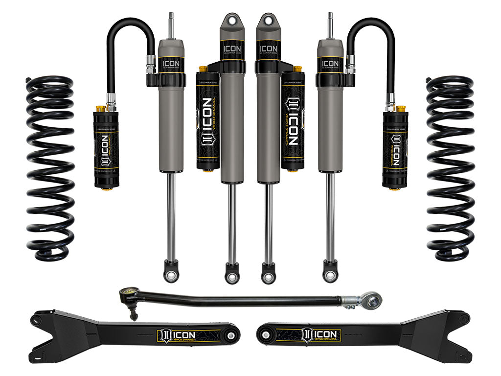 2023-2025 Powerstroke ICON 2.5 Front and Rear Lift Kit (ICOK65898R)