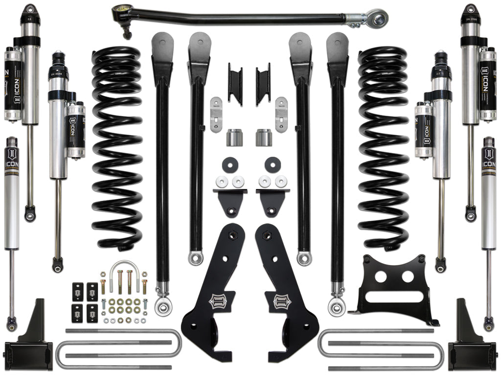 2017-2019 Powerstroke ICON Front and Rear Lift Kit (ICOK64515)