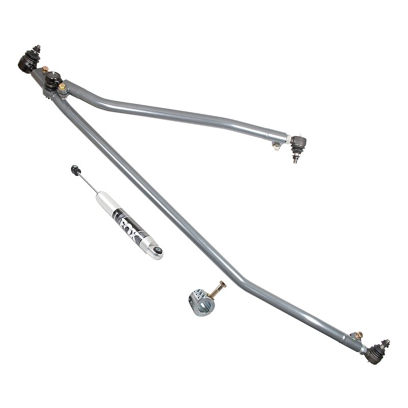 1994-1999 Cummins Heavy Duty Steering Kit w/ Single KING Steering Stabilizer (8525-33)
