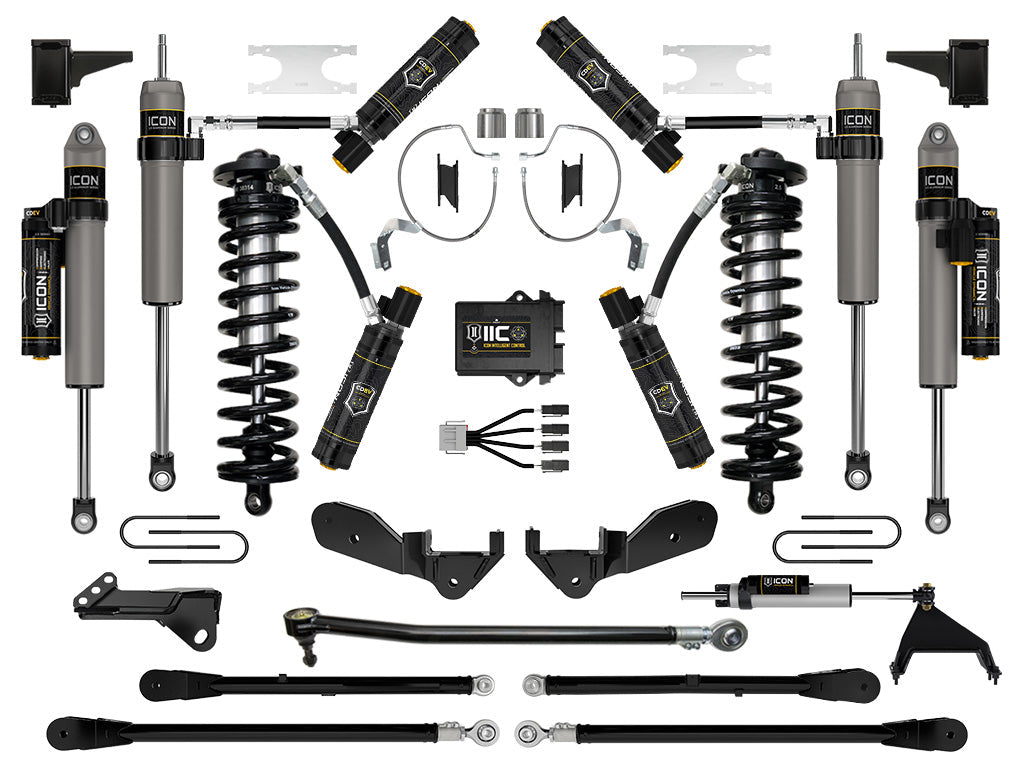 2023-2025 Powerstroke ICON Front and Rear Lift Kit (ICOK63179)