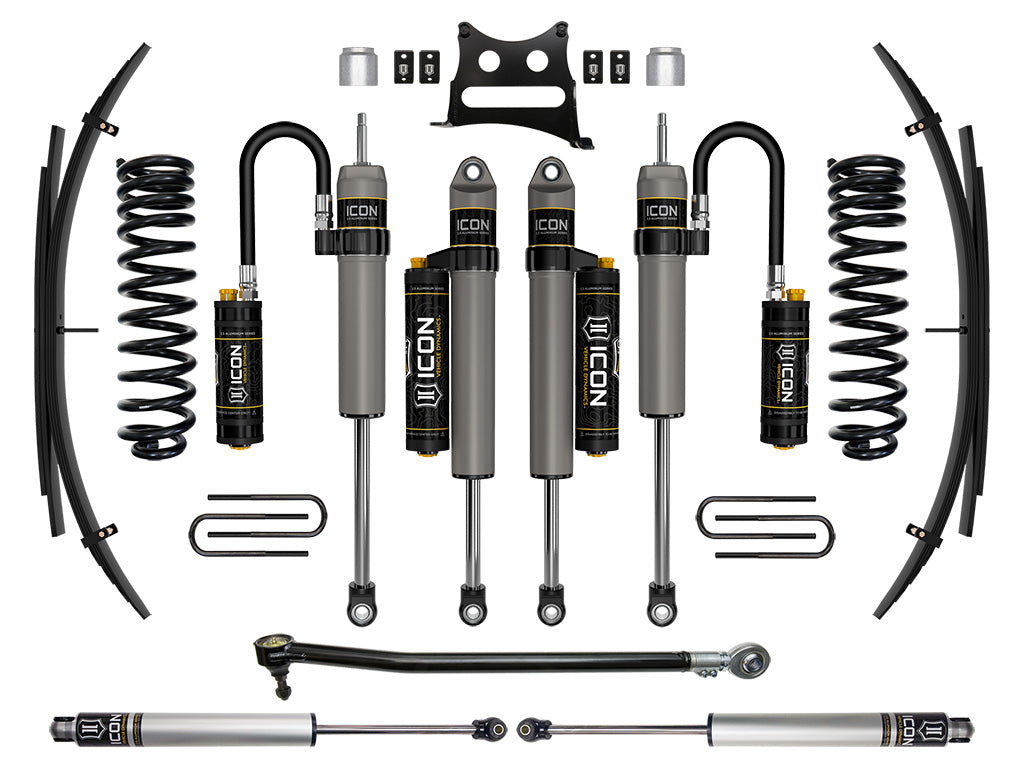 2017-2019 Powerstroke ICON 2.5 Front and Rear Lift Kit (ICOK62515L)