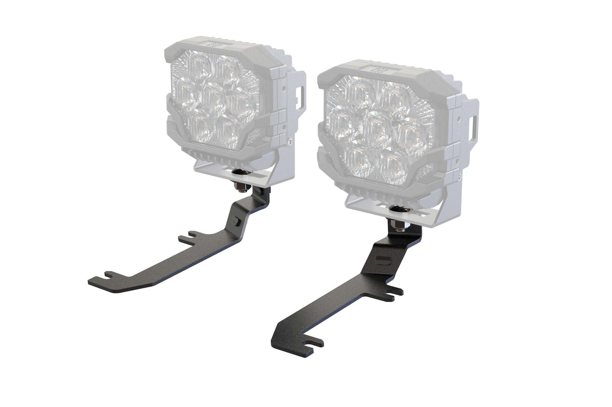 2020-2024 Chevrolet Silverado HD Morimoto Ditch Light Brackets (BAF073)