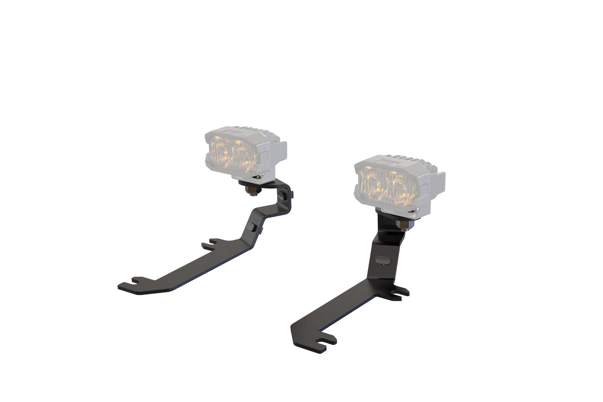 2019-2024 Chevrolet Silverado 1500 Morimoto Ditch Light Brackets (BAF091)