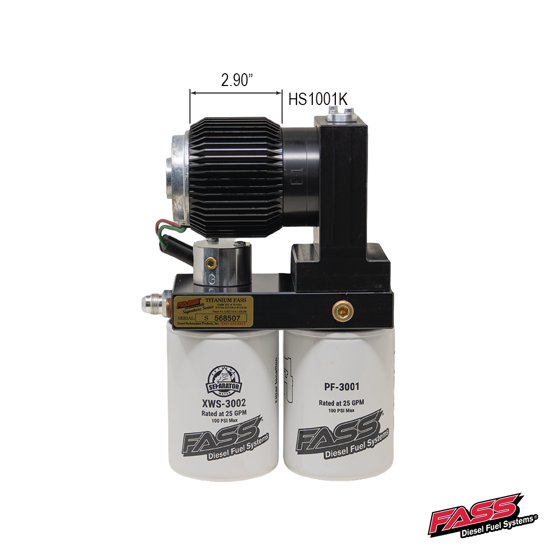 Universal FASS Fuel Pump Motor Heat Sink Kit (HS1001K)