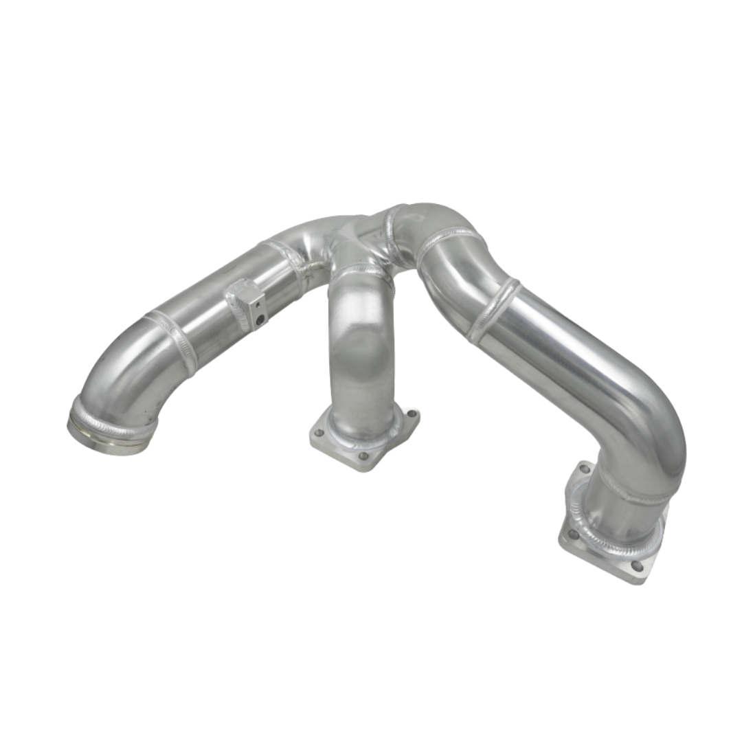 2017-2019 Duramax 3" High Flow Intake Y-Bridge Double Rainbow (L5P-INT-A024)