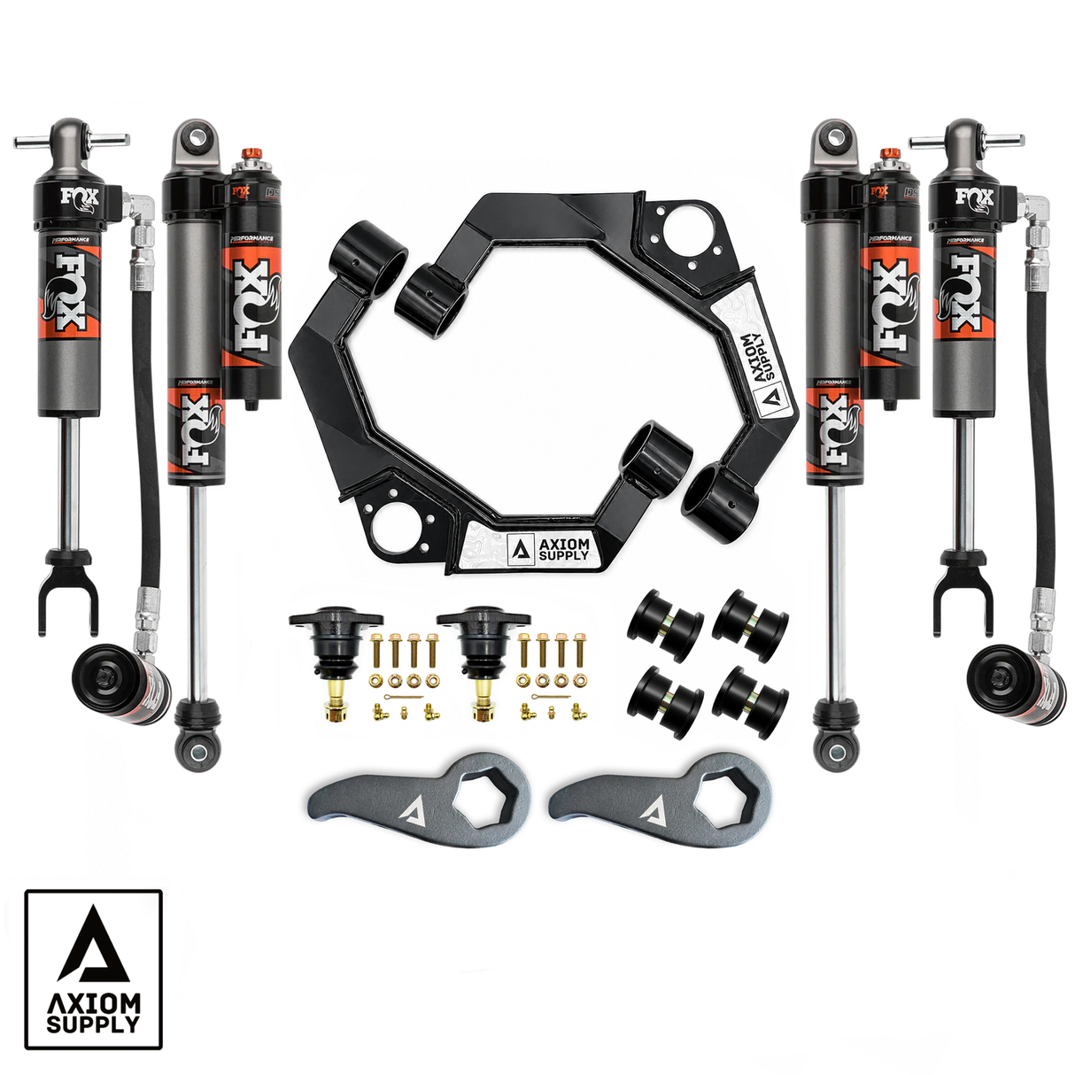 2020-2026 Duramax HD Stage 3 FOX 2.5 Performance Elite Leveling System (AXGM20STAGE3FOX2.5ELITE)