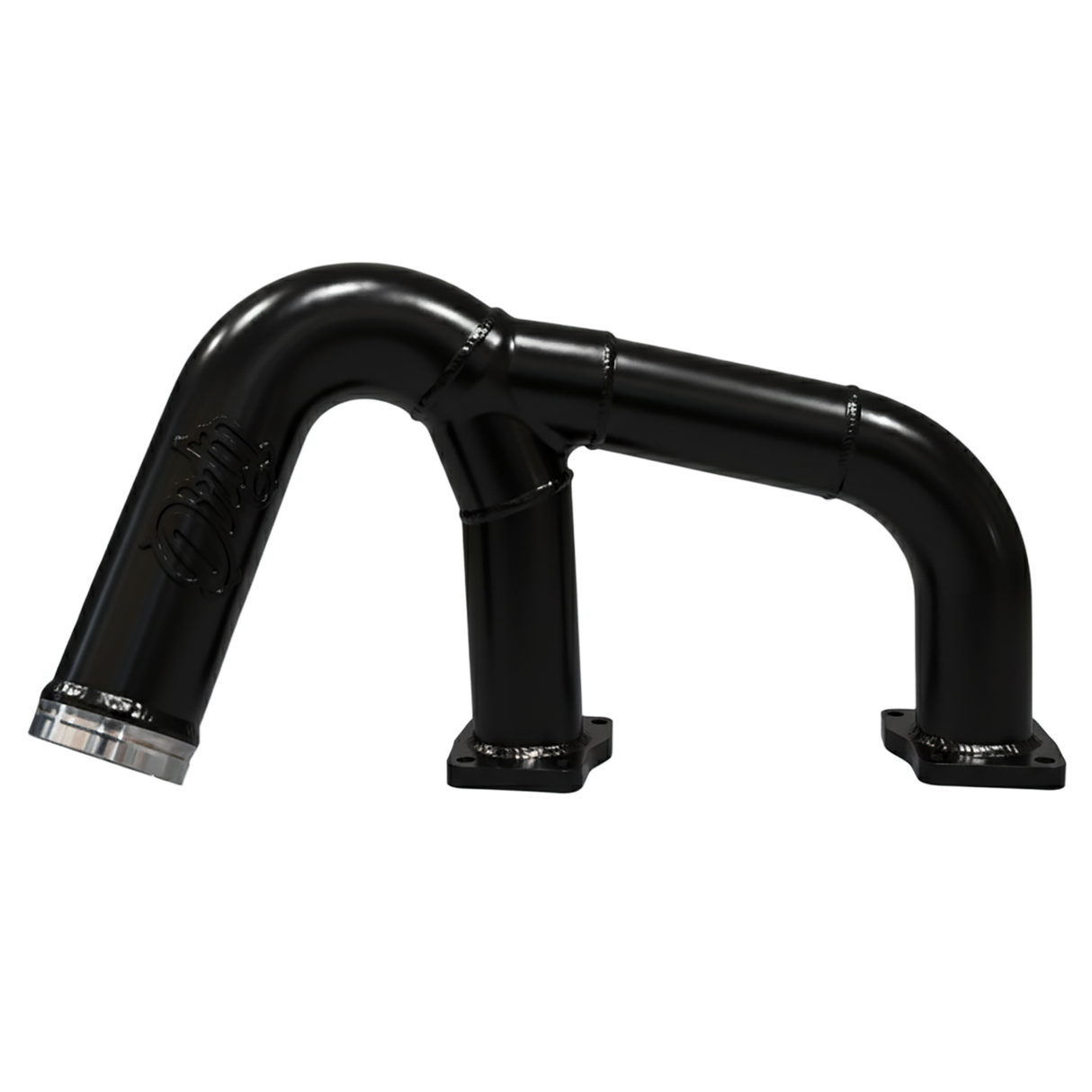 2017-2019 Duramax 3" High Flow Intake Y-Bridge Double Rainbow - Intake Elbows - Dirty Diesel Customs
