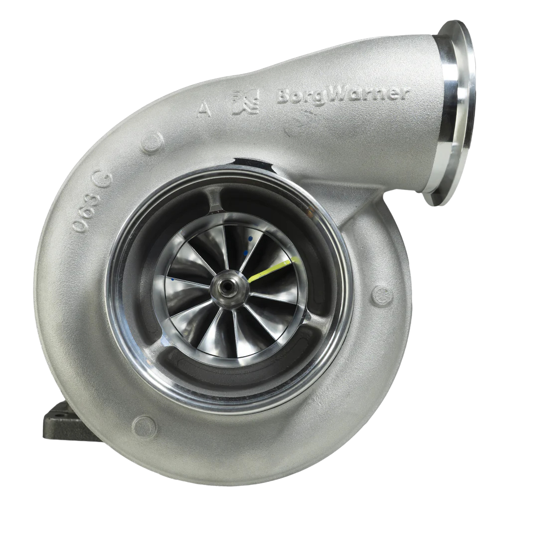 BorgWarner S400SX-E Upgraded Turbo 76MM C/W 1.32 A/R (14969880029)-Performance Turbocharger-Dirty Diesel Customs-Dirty Diesel Customs