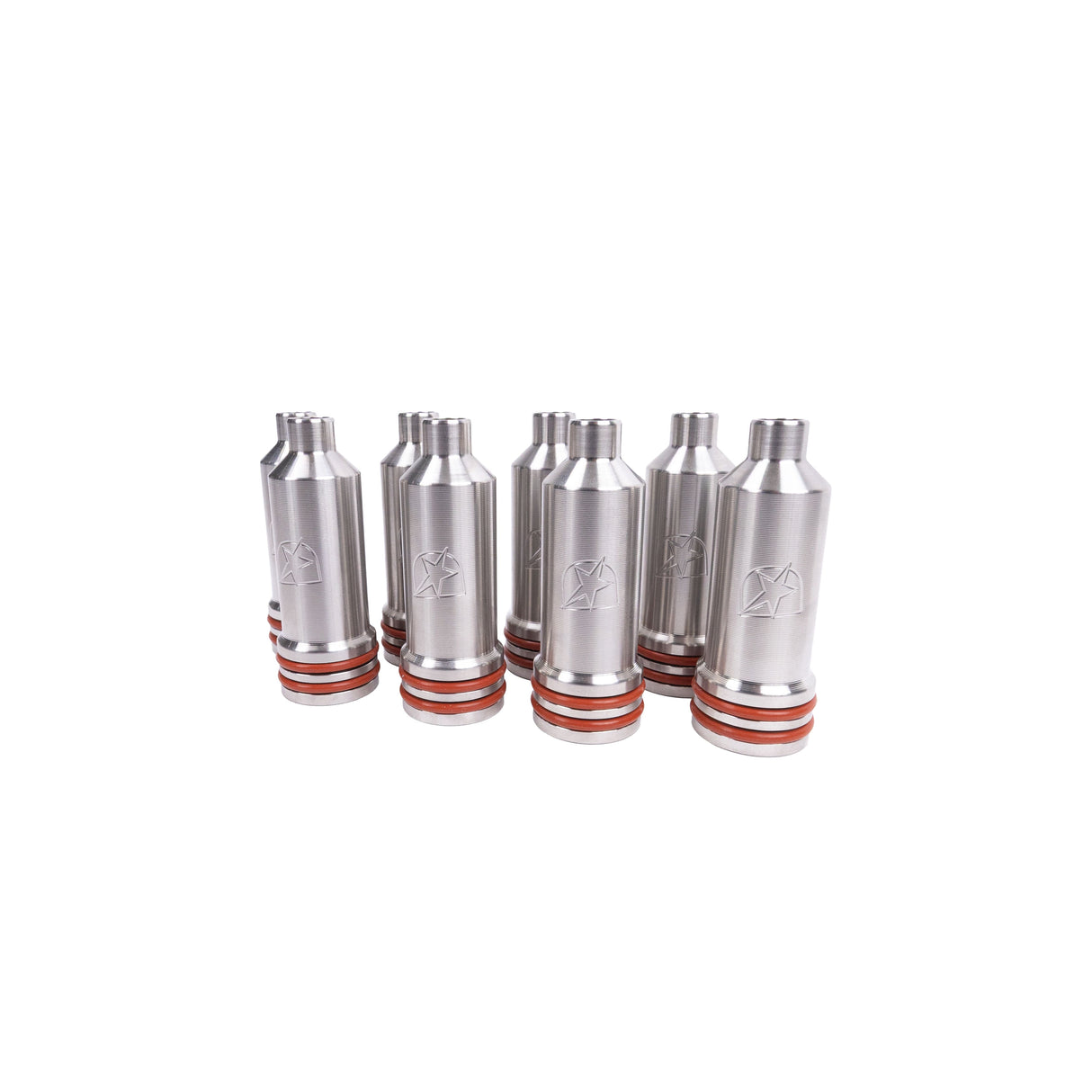 2001-2004 Duramax Stainless Steel Injector Cup Set (DMAX-IC-LB7-SET)