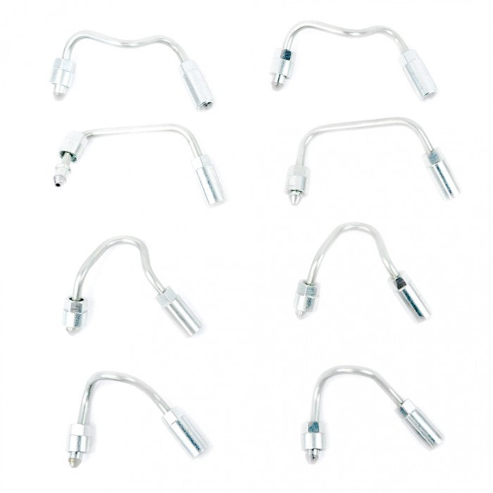 2006-2010 Duramax Stainless Steel High Pressure Injector Lines (Set Of 8) (DMAX523467)