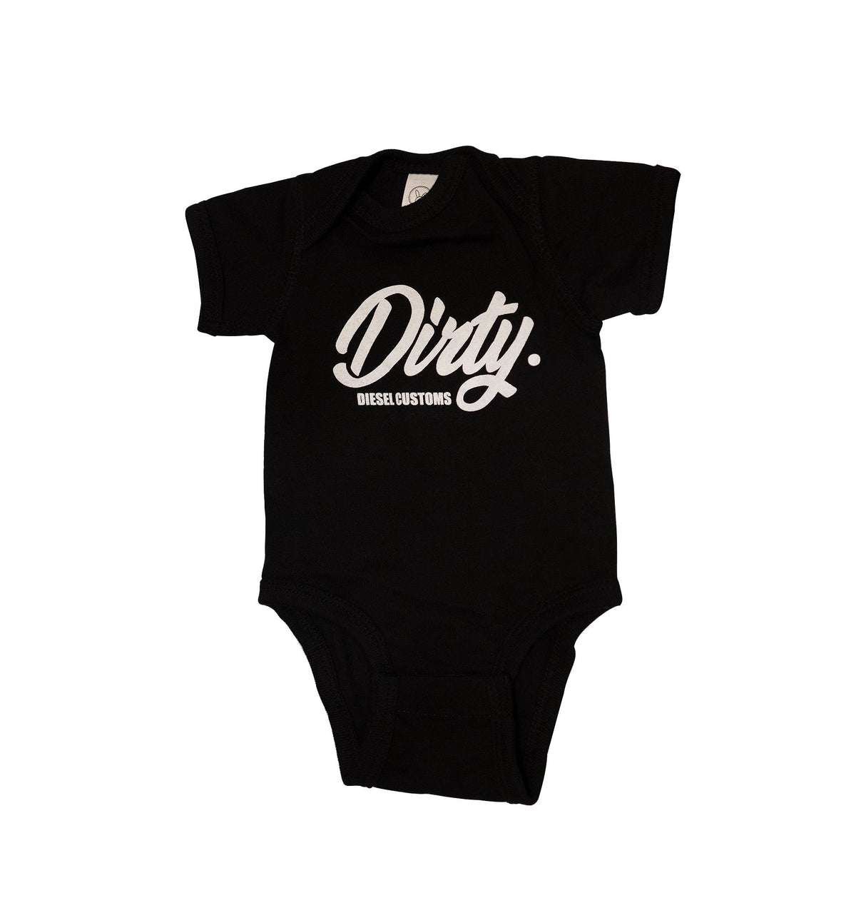 Dirty Diesel Baby Onesie-T-Shirt-Dirty Diesel Customs-DDC-BABY-ONESIE-BLK-NB-Dirty Diesel Customs