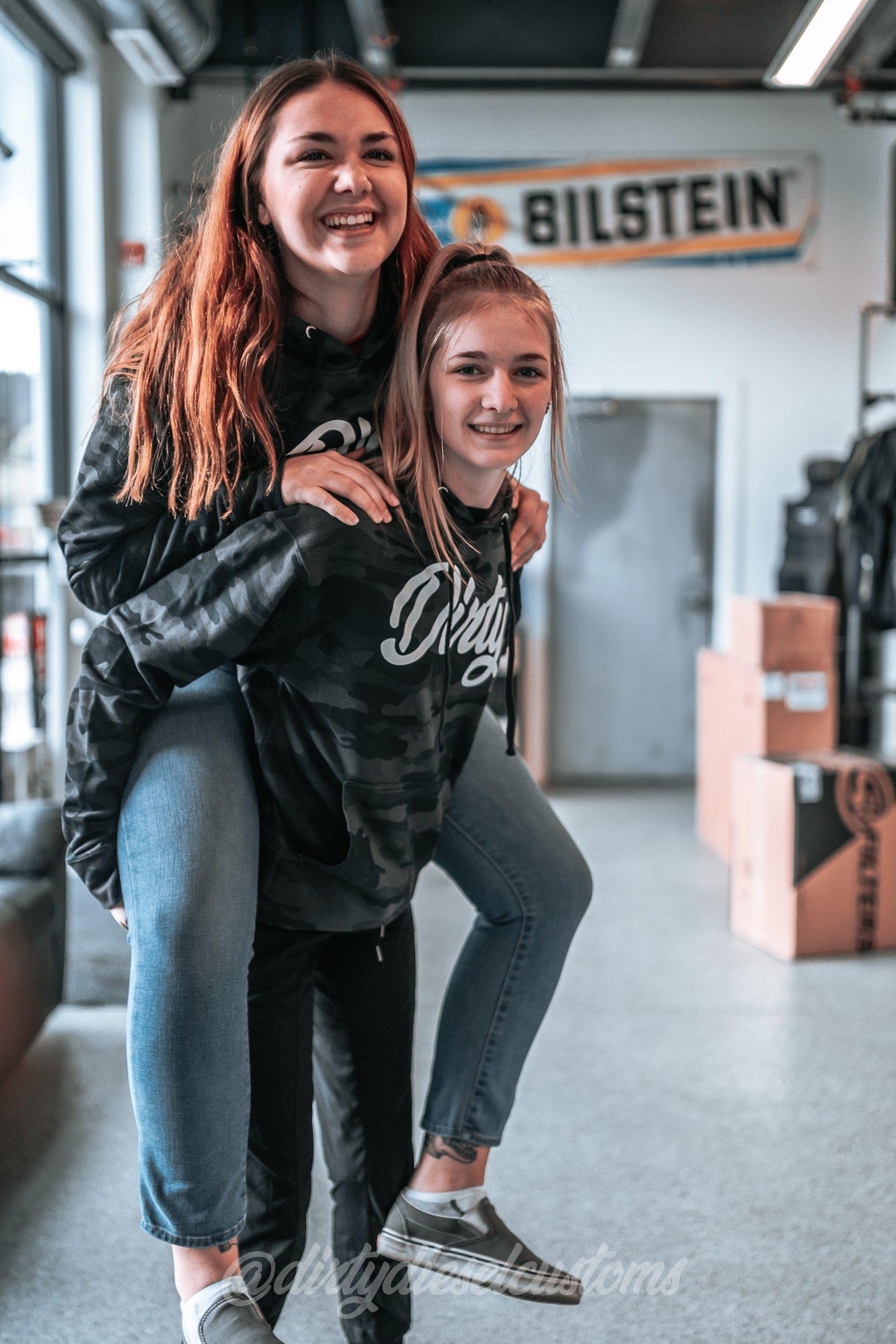 Dirty Diesel Camo Pullover Hoodie-Hoodie-Dirty Diesel Customs-Dirty Diesel Customs