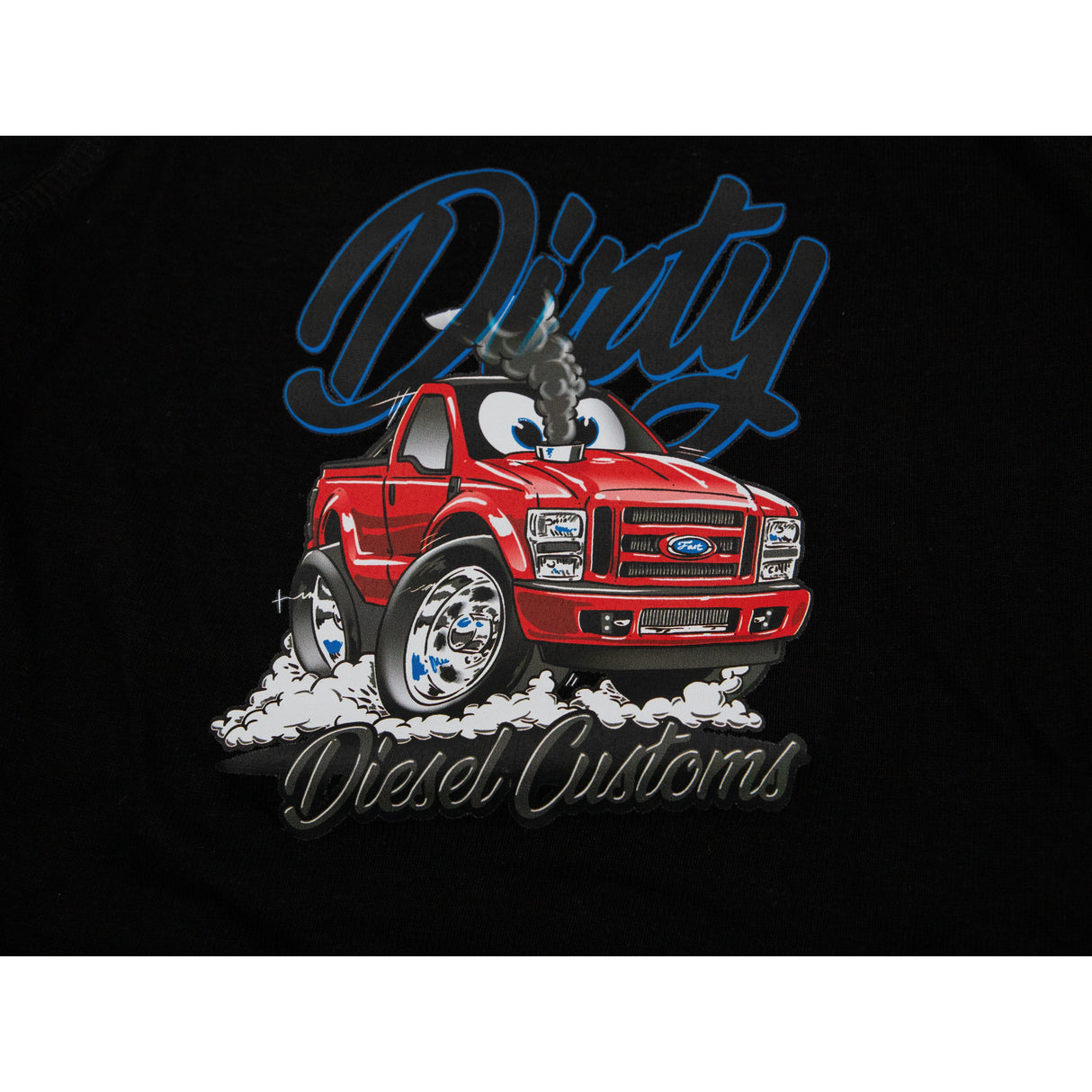 Dirty Diesel Cartoon Truck Baby Onesie-T-Shirt-Dirty Diesel Customs-Dirty Diesel Customs