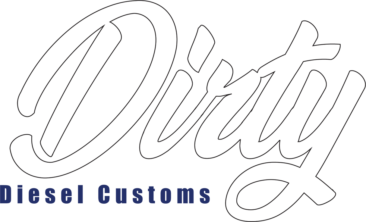 Dirty Diesel Decals-Sticker-Dirty Diesel Customs-Dirty Diesel Customs