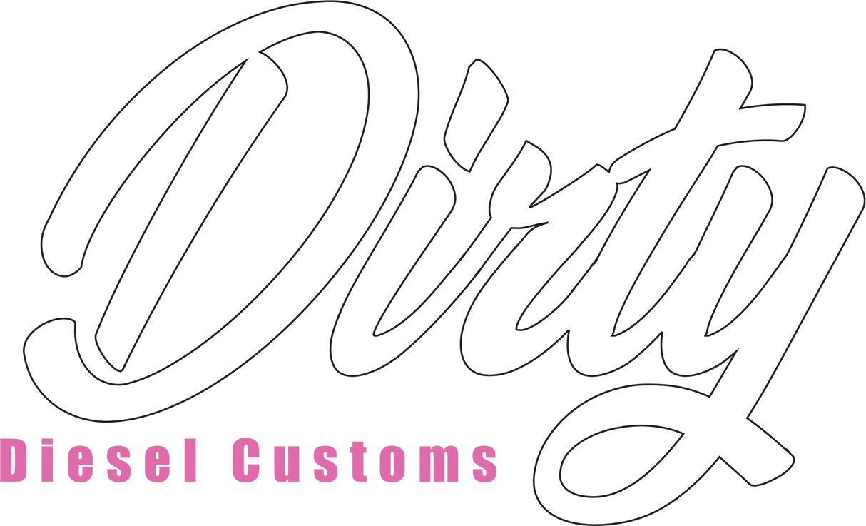 Dirty Diesel Decals-Sticker-Dirty Diesel Customs-Dirty Diesel Customs