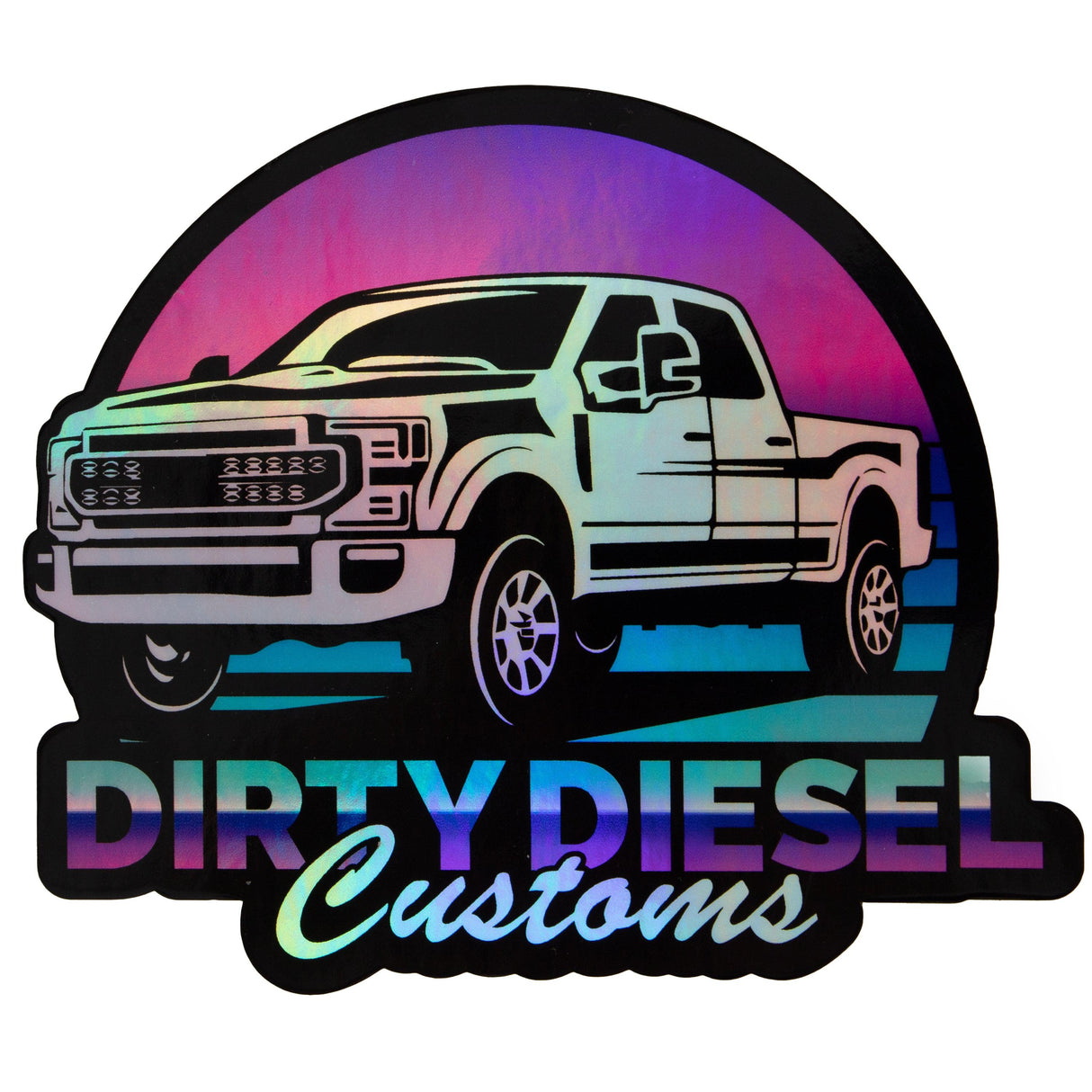 Dirty Diesel Die Cuts-Sticker-Dirty Diesel Customs-DDC-STICKER-TRUCK-S-Dirty Diesel Customs