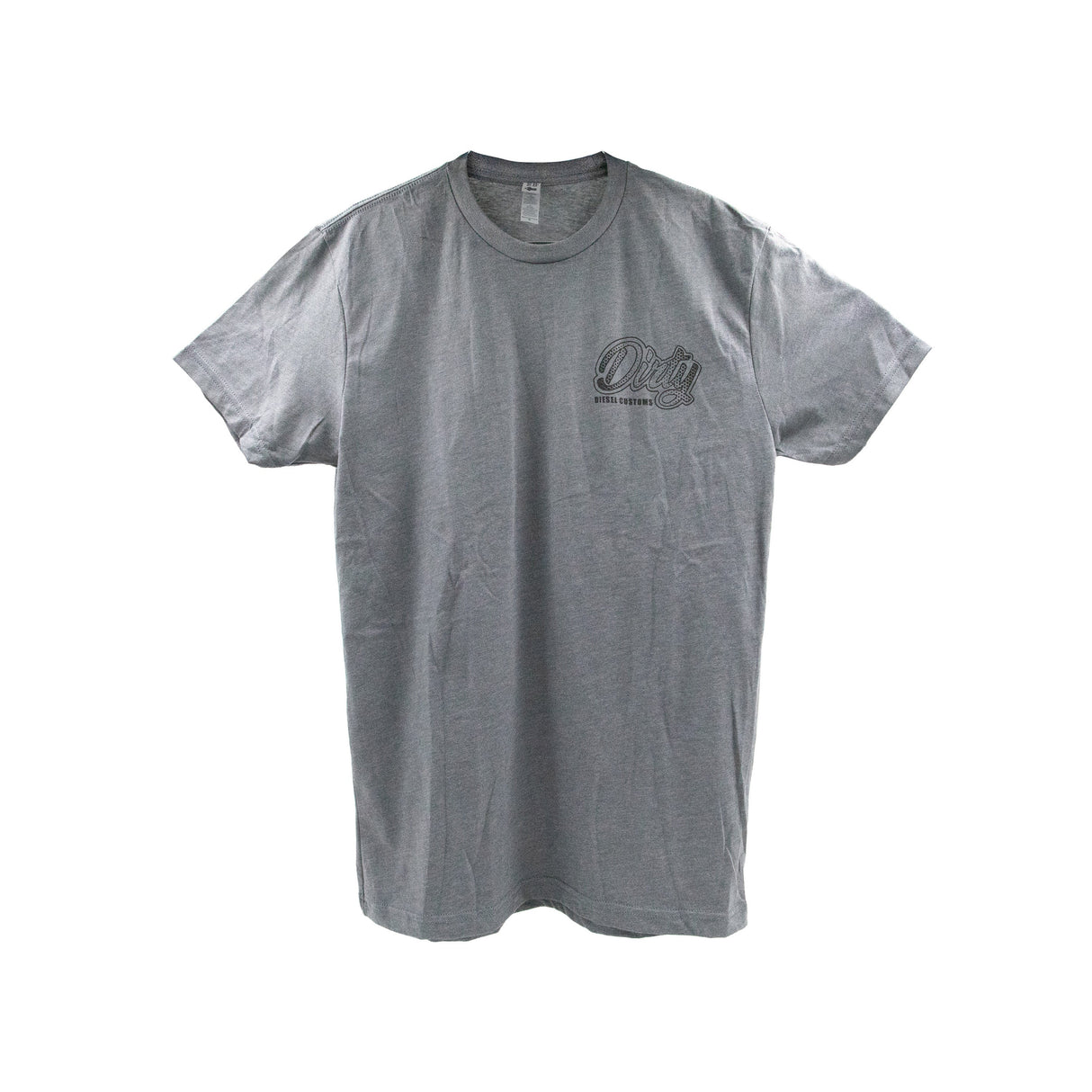 Dirty Diesel Duramax Graphic T-Shirt-T-Shirt-Dirty Diesel Customs-DDC-TEE-GRAPHIC-DURAMAX-GRY-S-Dirty Diesel Customs
