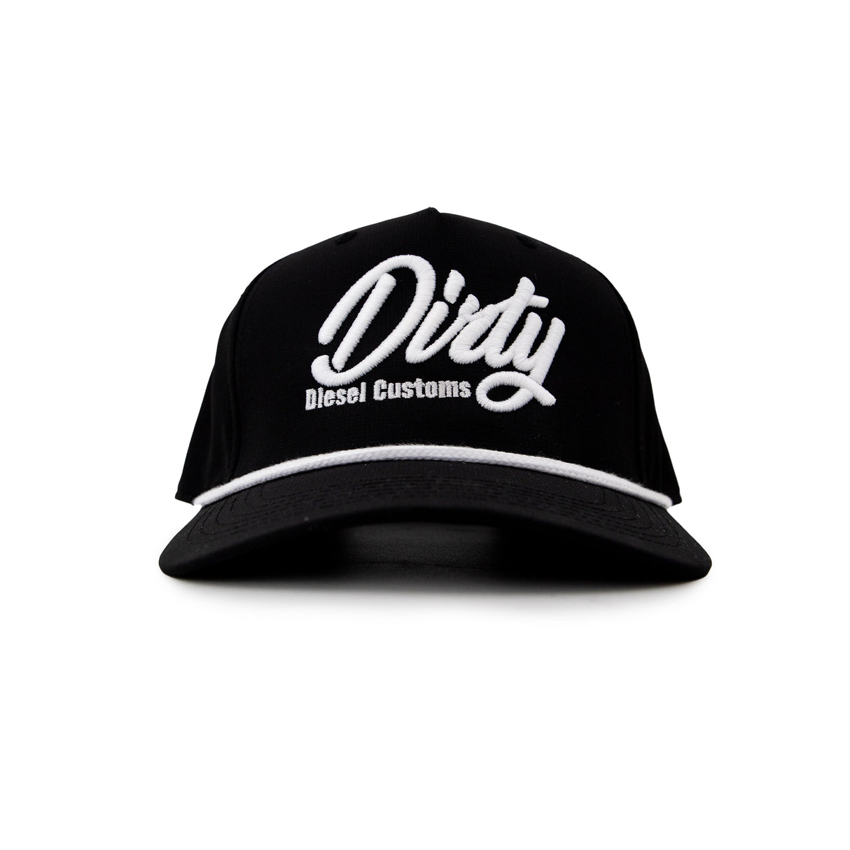 Dirty Diesel Golf Hat-Hat-Dirty Diesel Customs-DDC-SB-HAT-GOLF-BLK-Dirty Diesel Customs