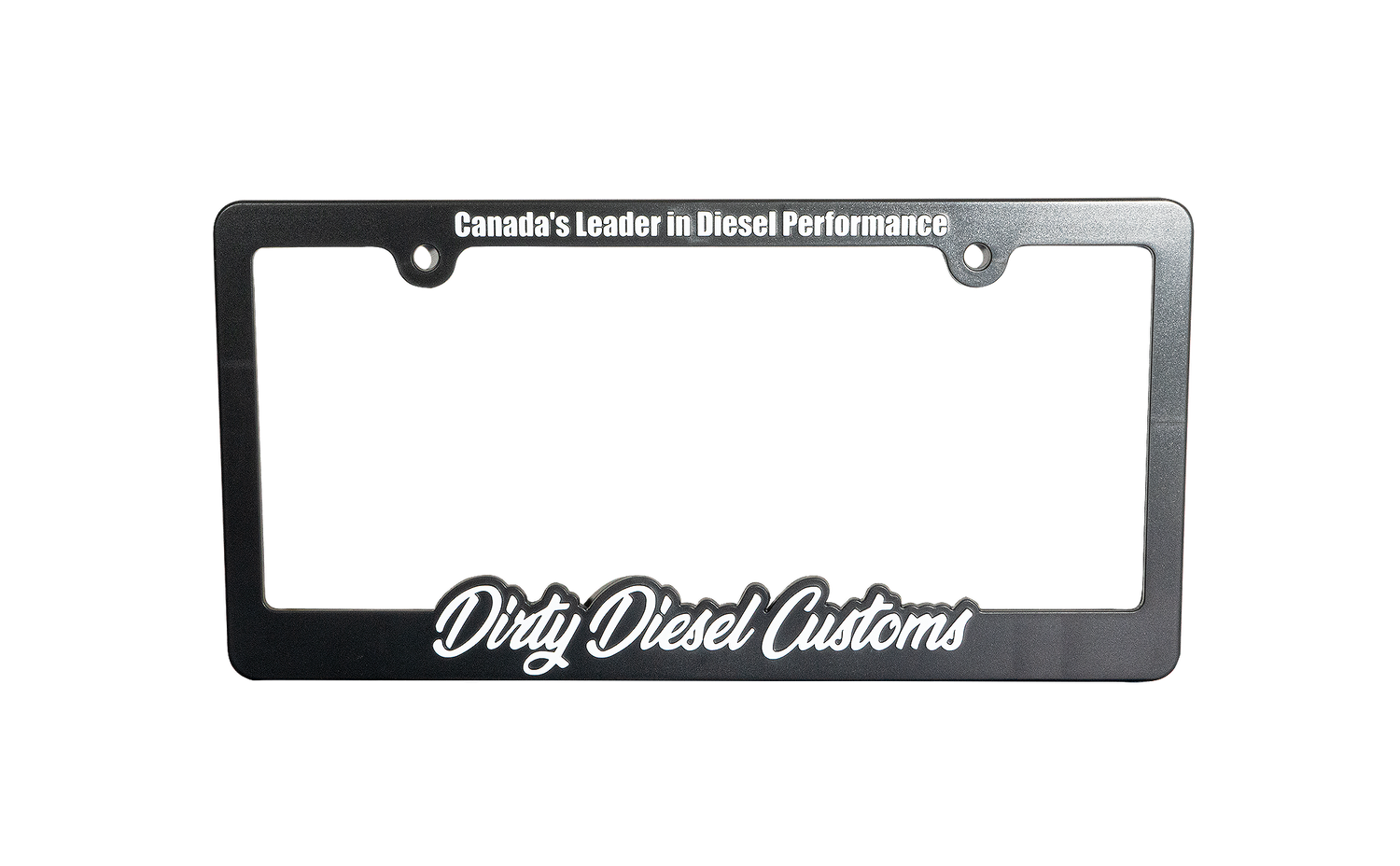 Dirty Diesel License Plate Frame-License Plate Frame-Dirty Diesel Customs-Dirty Diesel Customs