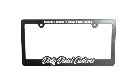 Dirty Diesel License Plate Frame-License Plate Frame-Dirty Diesel Customs-Dirty Diesel Customs