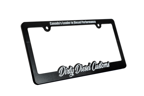 Dirty Diesel License Plate Frame-License Plate Frame-Dirty Diesel Customs-Dirty Diesel Customs